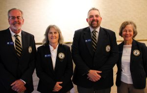 2025 Annual Meeting - New GAM Governors, from left, Dennis Walsh, Kathy Stellema, Ben Rabourn and Mary Bauman.